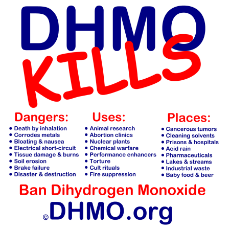 DHMO Kills!