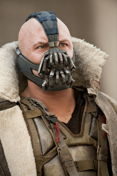 Bane: he has some breathing problems too