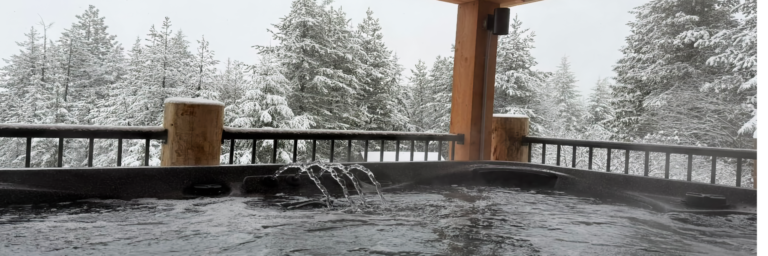 Read more about the article A spa in the snow