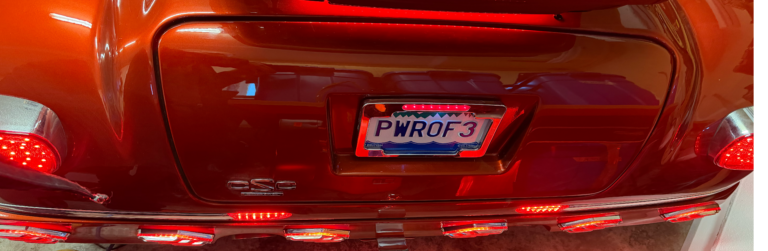 Read more about the article Power of Three: my trike gets a custom plate